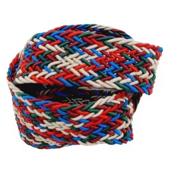 Angel Çanta Aksesuar 3 cm Renkli Supra Örme Kolon 1 metre No:04 - 2