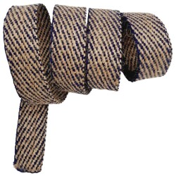 Angel Çanta Aksesuar 3.5 cm Jüt Kolon Lacivert Renk 1 metre - Angel Çanta Aksesuar