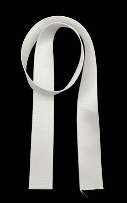 Angel Çanta Aksesuar 4 Cm Beyaz Renk Polyester Kolon 1 Metre - 2