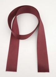Angel Çanta Aksesuar 4 Cm Bordo Renk Polyester Kolon 1 Metre - Angel Çanta Aksesuar