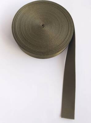 Angel Çanta Aksesuar 4 Cm Haki Yeşil Renk Polyester Kolon - 1