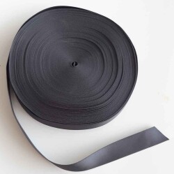 Angel Çanta Aksesuar 4 Cm Koyu Gri Renk Polyester Kolon - Angel Çanta Aksesuar