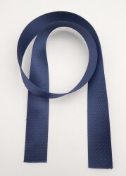 Angel Çanta Aksesuar 4 Cm Lacivert Renk Polyester Kolon 1 Metre - Angel Çanta Aksesuar