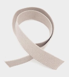 Angel Çanta Aksesuar 4 Cm Pamuklu Kolon 1 Metre Bej - Angel Çanta Aksesuar