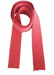 Angel Çanta Aksesuar 4 Cm Pamuklu Kolon 1 Metre Kırmızı - Angel Çanta Aksesuar