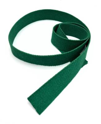 Angel Çanta Aksesuar 4 Cm Pamuklu Kolon 1 Metre Koyu Çimen Yeşili - 1