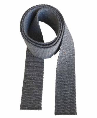 Angel Çanta Aksesuar 4 Cm Pamuklu Kolon 1 Metre Koyu Gri - 1
