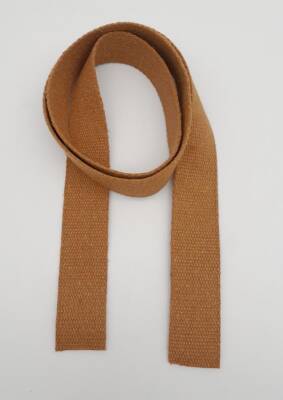 Angel Çanta Aksesuar 4 Cm Pamuklu Kolon 1 Metre Koyu Sütlü Kahve - 1