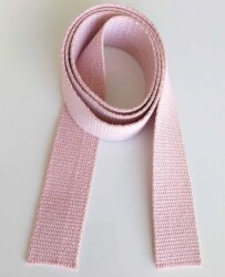 Angel Çanta Aksesuar 4 Cm Pamuklu Kolon 1 Metre Pudra - Angel Çanta Aksesuar