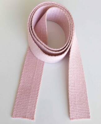 Angel Çanta Aksesuar 4 Cm Pamuklu Kolon 1 Metre Pudra - 1