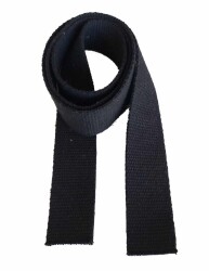 Angel Çanta Aksesuar 4 Cm Pamuklu Kolon 1 Metre Siyah - Angel Çanta Aksesuar