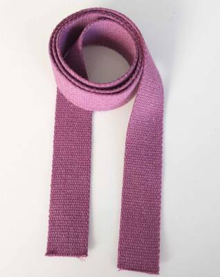 Angel Çanta Aksesuar 4 Cm Pamuklu Kolon 2 Metre Mor - 1