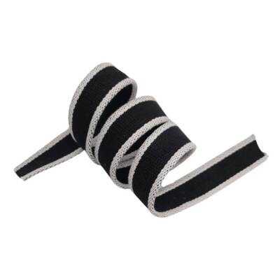 Angel Çanta Aksesuar 4 cm Pamuklu Kolon Siyah Beyaz Renk 1 Metre - 4