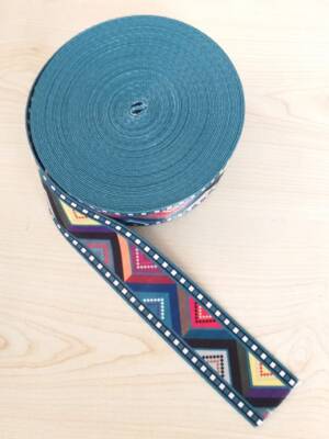 Angel Çanta Aksesuar 5 Cm Desenli Polyester Kolon V Desen - 1