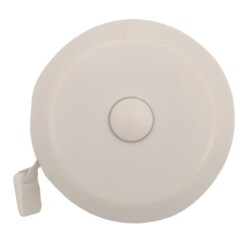 Angel Çanta Aksesuar 150 cm Çek Bırak Metre Mezura Beyaz Renk - 3