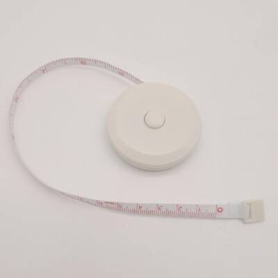 Angel Çanta Aksesuar 150 cm Çek Bırak Metre Mezura Beyaz Renk - 2