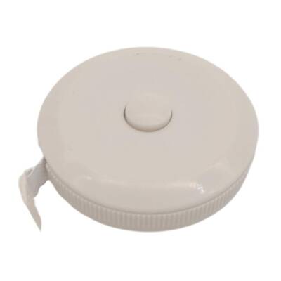 Angel Çanta Aksesuar 150 cm Çek Bırak Metre Mezura Beyaz Renk - 1