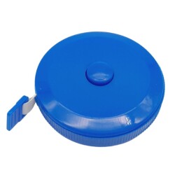 Angel Çanta Aksesuar 150 cm Çek Bırak Metre Mezura Mavi Renk - Angel Çanta Aksesuar