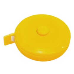 Angel Çanta Aksesuar 150 cm Çek Bırak Metre Mezura Sarı Renk - Angel Çanta Aksesuar