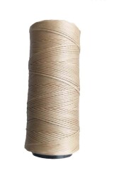 Angel Çanta Aksesuar Mumlu Deri Dikme İpi Bobin Bej Renk - 1