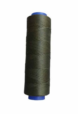 Angel Çanta Aksesuar Mumlu Deri Dikme İpi Bobin Haki Renk - 1