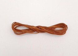 Angel Çanta Aksesuar Taba Mumlu Deri Dikme İpi 1 Metre - Angel Çanta Aksesuar