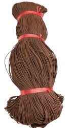 Angel Çanta Aksesuar Açık Kahve Renk Mumlu Koton İp - Angel Çanta Aksesuar