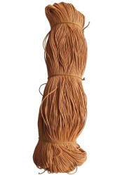 Angel Çanta Aksesuar Taba Renk Mumlu Koton İp - Angel Çanta Aksesuar