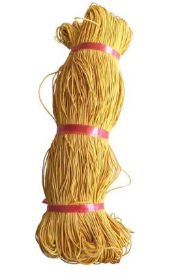 Angel Çanta Aksesuar Hardal Sarı Renk Mumlu Koton İp - 1