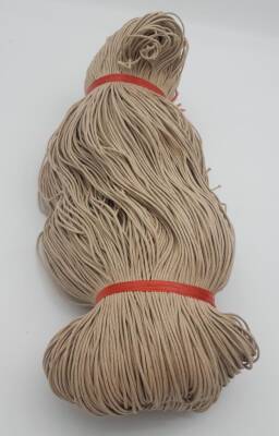 Angel Çanta Aksesuar Koyu Bej Renk Mumlu Koton İp - 1