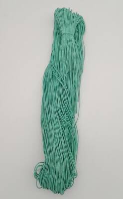 Angel Çanta Aksesuar Mint Yeşil Renk Mumlu Koton İp - 1