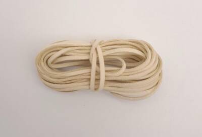 Angel Çanta Aksesuar 5 metre Bej Nubuk Deri İp No:9 - 1