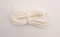 Angel Çanta Aksesuar 5 metre Beyaz Nubuk Deri İp No:18 - Angel Çanta Aksesuar