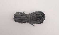 Angel Çanta Aksesuar 5 metre Gri Nubuk Deri İp No:22 - Angel Çanta Aksesuar