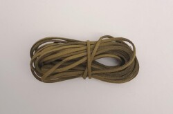 Angel Çanta Aksesuar 5 metre Haki Nubuk Deri İp No:4 - Angel Çanta Aksesuar