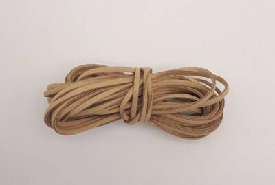 Angel Çanta Aksesuar 5 metre Vizon Nubuk Deri İp No:8 - 1