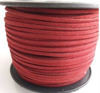 Angel Çanta Aksesuar Nubuk Deri İp Açık Bordo No:14 - 1