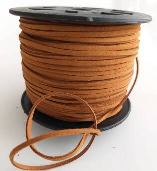 Angel Çanta Aksesuar Nubuk Deri İp Açık Taba No:15 - 1