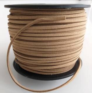 Angel Çanta Aksesuar Nubuk Deri İp Açık Vizon No:7 - 1