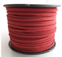 Angel Çanta Aksesuar Nubuk Deri İp Bordo No:13 - Angel Çanta Aksesuar