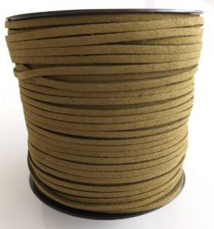 Angel Çanta Aksesuar Nubuk Deri İp Haki No:4 - 1