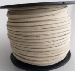 Angel Çanta Aksesuar Nubuk Deri İp Kırık Beyaz No:5 - Angel Çanta Aksesuar