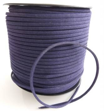 Angel Çanta Aksesuar Nubuk Deri İp Lacivert No:2 - 1