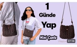 Angel Çanta Aksesuar Nezcraft Düğüm Model Çanta Seti - 3