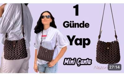 Angel Çanta Aksesuar Nezcraft Düğüm Model Çanta Seti - 3