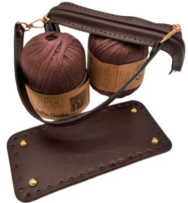 Angel Çanta Aksesuar Nezcraft Model Örgü Çanta Seti - 3