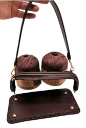 Angel Çanta Aksesuar Nezcraft Model Örgü Çanta Seti - 5