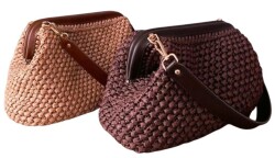 Angel Çanta Aksesuar Nezcraft Model Örgü Çanta Seti - 2