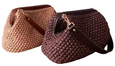 Angel Çanta Aksesuar Nezcraft Model Örgü Çanta Seti - 2