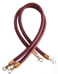 Angel Çanta Aksesuar Örme Çanta Sapı, Bordo Renk - Angel Çanta Aksesuar